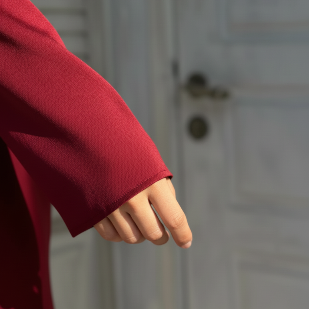 Abito Donna Lungo con Maniche Lunghe