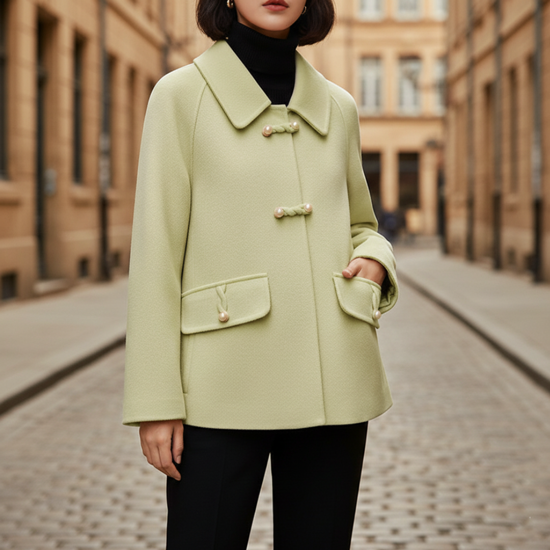 Giacca Corto Donna in Mischia di Lana