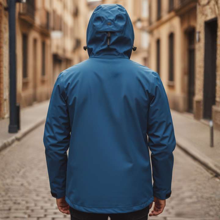 Giacca outdoor da uomo resistente all'acqua traspirante