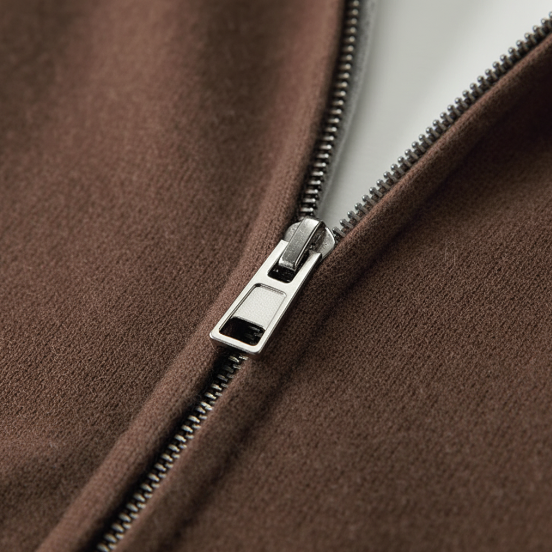 Pullover Uomo Girocollo Trama Melange