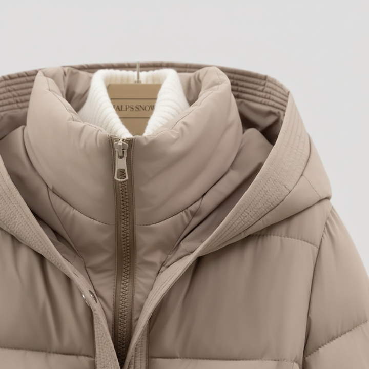 Piumino Donna Cappuccio Antivento