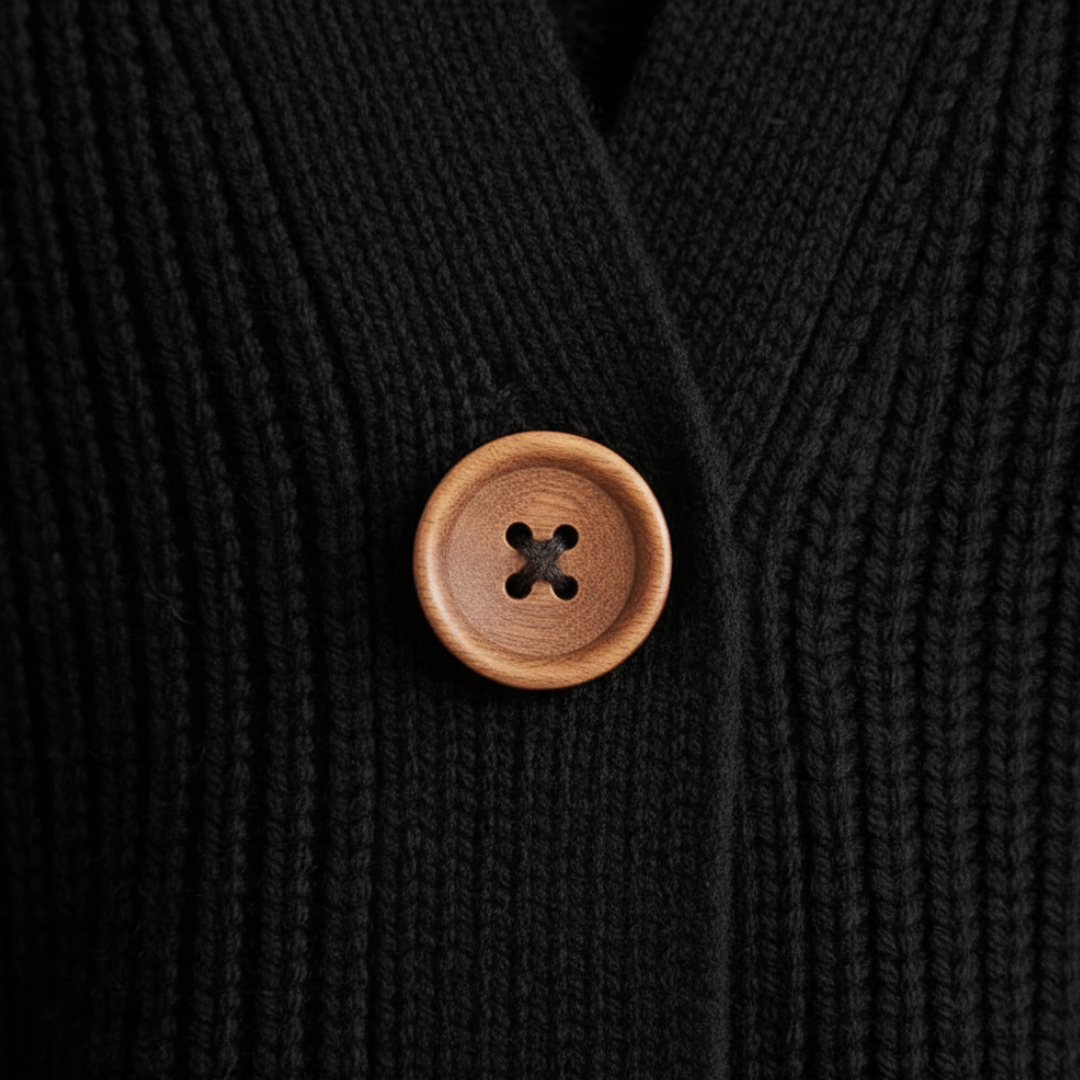 Cardigan Donna con Bottoni Oversize Comodo