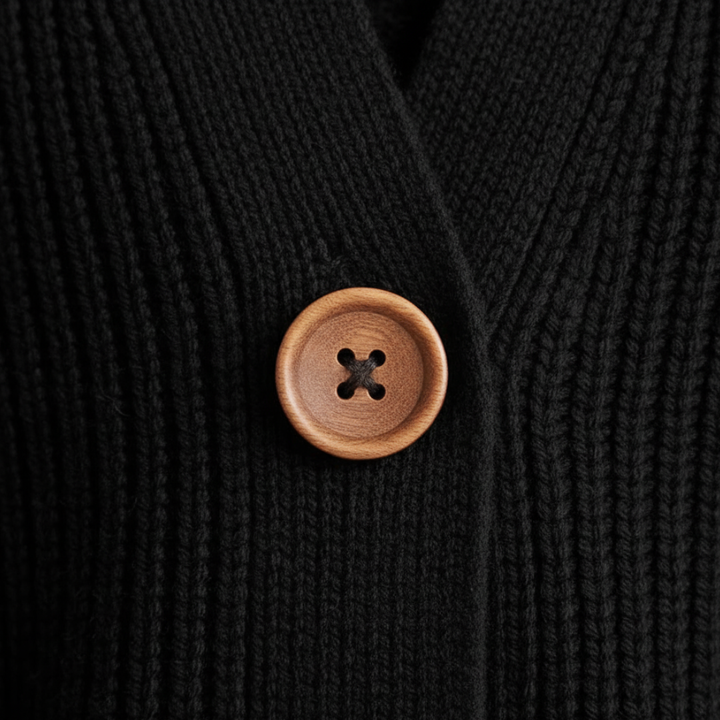 Cardigan Donna con Bottoni Oversize Comodo