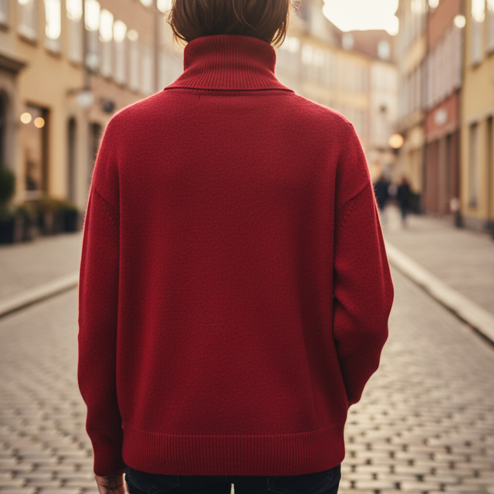 Maglione Donna Collo Alto Comodo