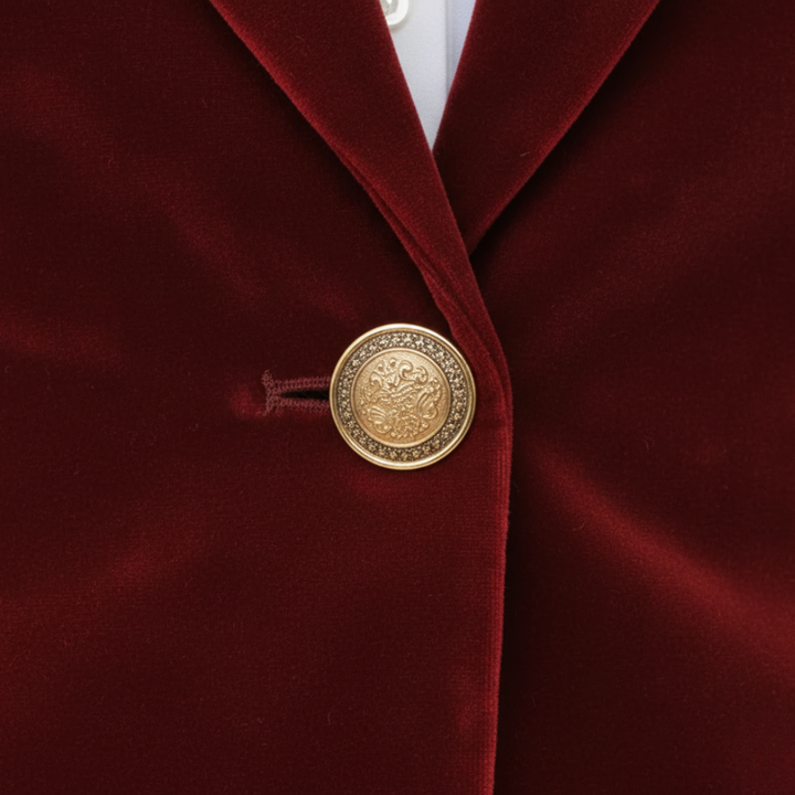 Blazer Donna Elegante Tessuto Ufficio