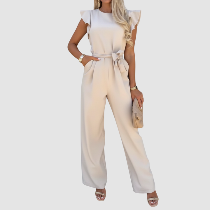 Tuta intera da donna con cintura