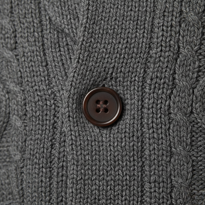 Cardigan Uomo con Bottoni