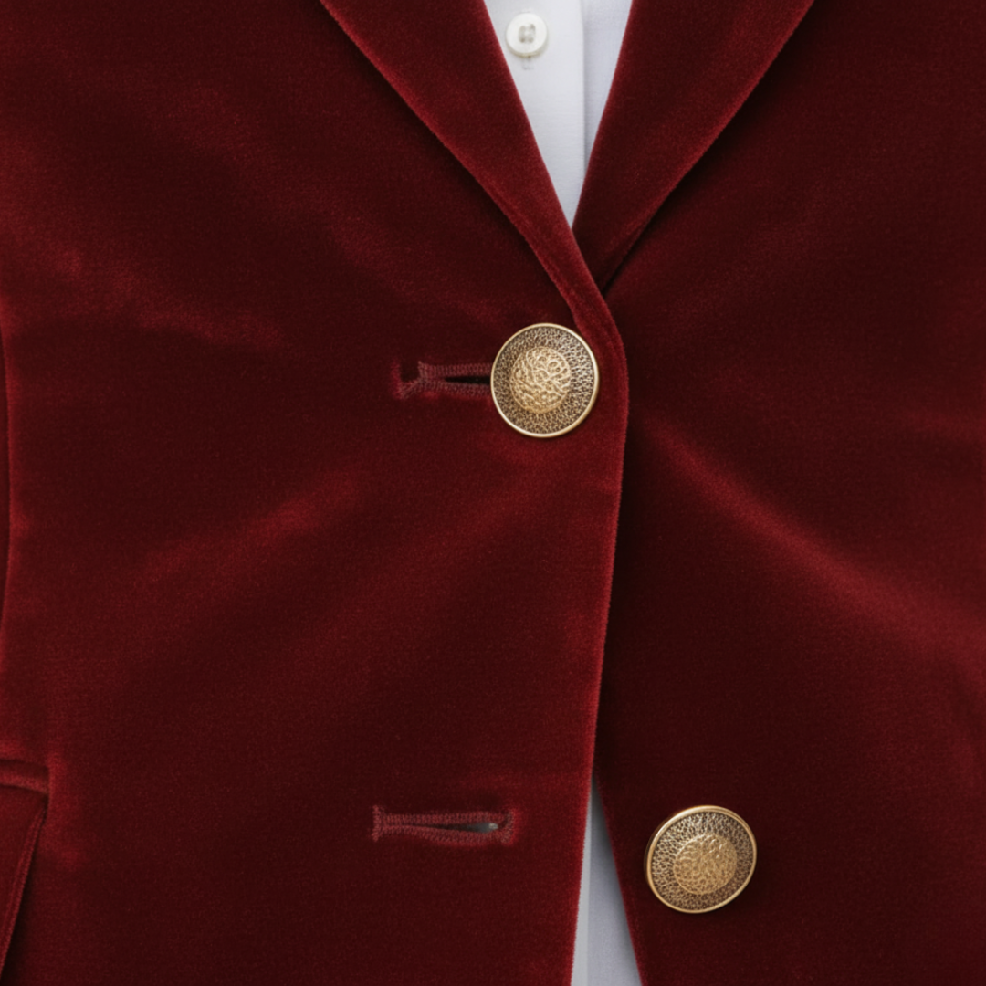 Blazer Donna Elegante Tessuto Ufficio