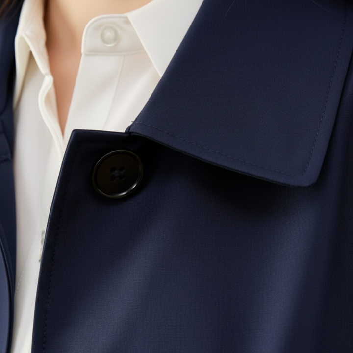 Trench Donna Corto Poliestere Classico