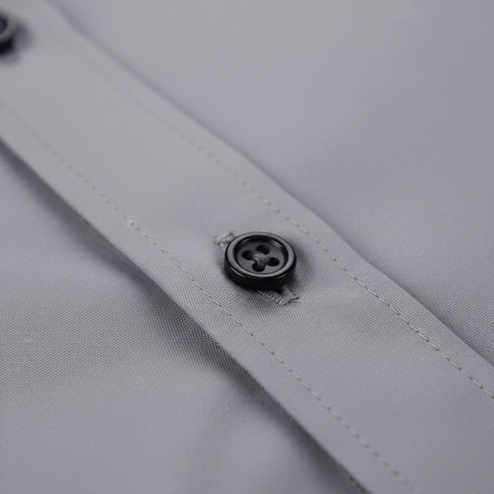 Herren Slim Fit Hemd mit langen Ärmeln