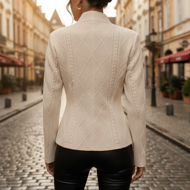 Giacca Donna in Maglia con Bottoni Disponibile