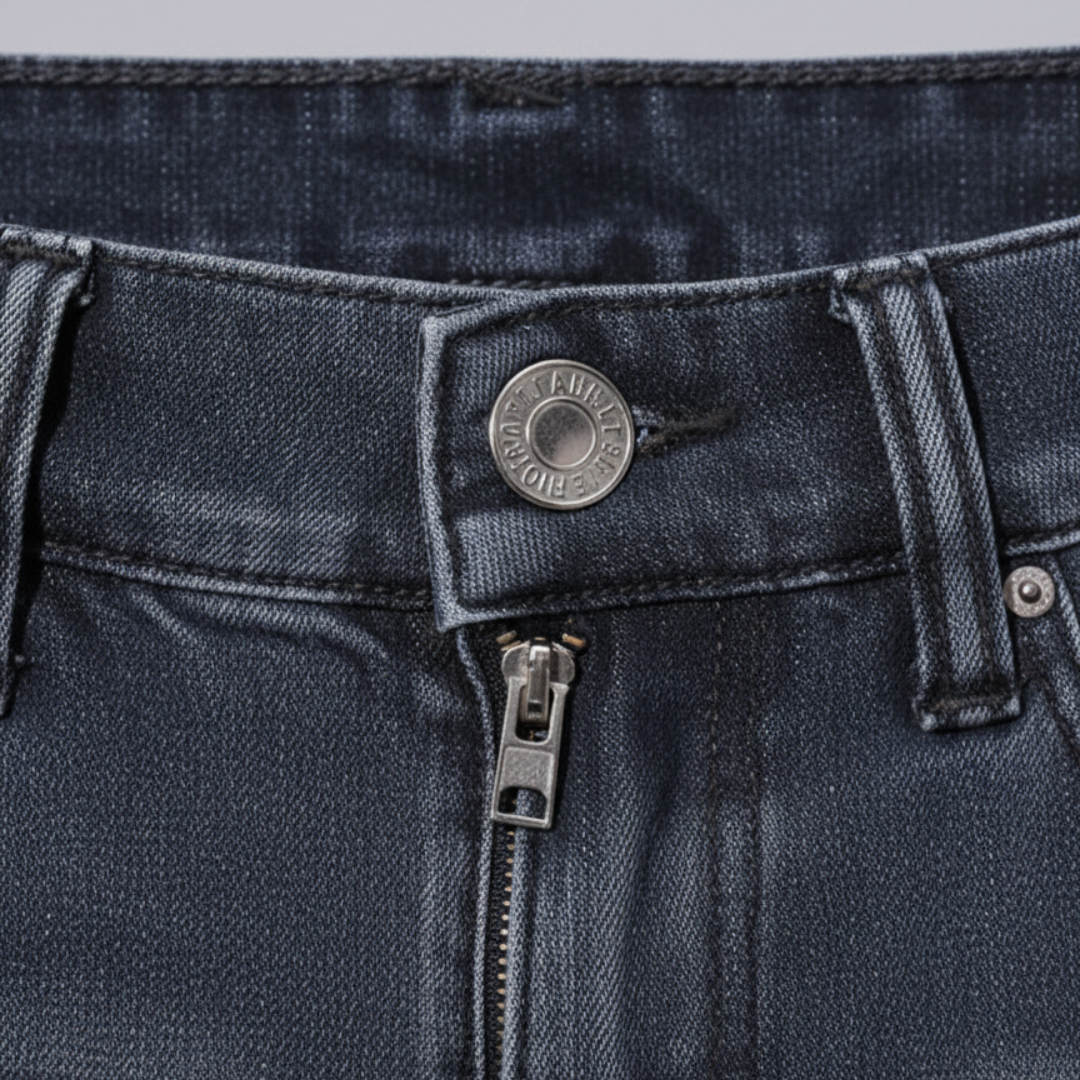 Jeans Uomo Denim Materiale Comfort
