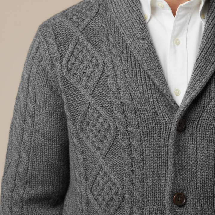 Cardigan Uomo con Bottoni