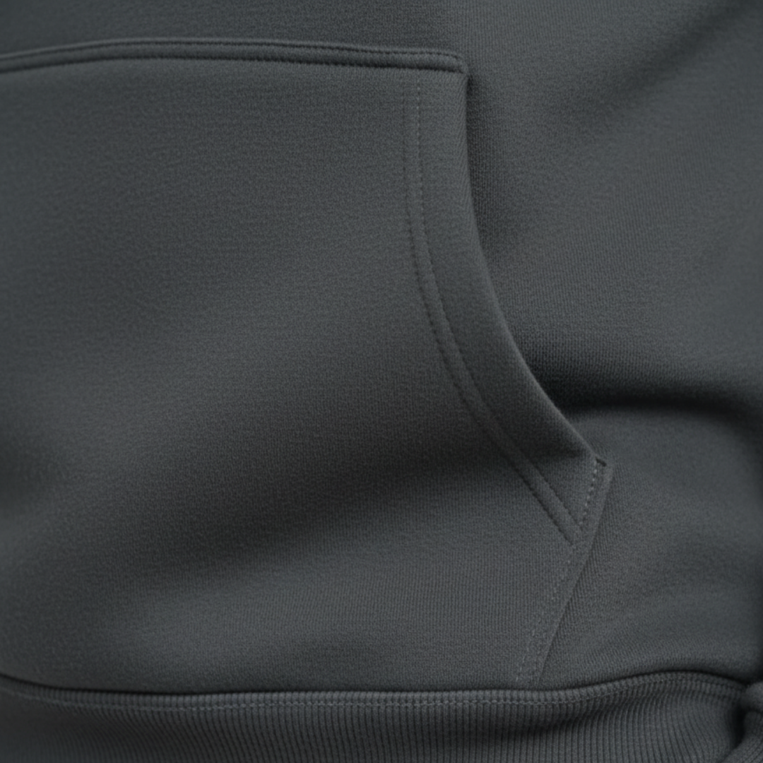 Tuta Uomo Felpato Casual con Cappuccio