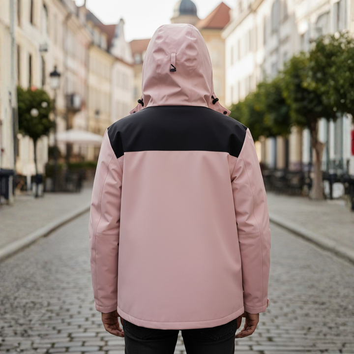 Giacca Donna Impermeabile con Cappuccio