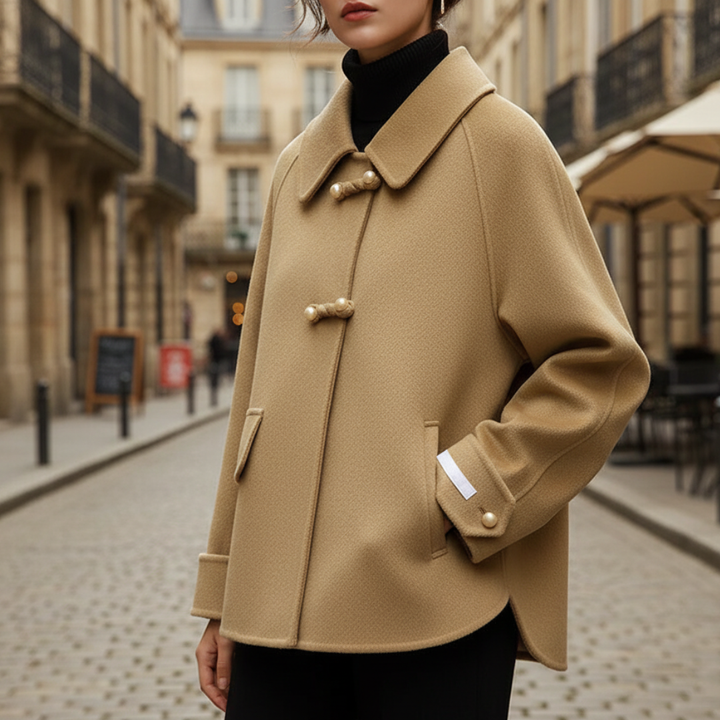 Giacca Corto Donna in Mischia di Lana