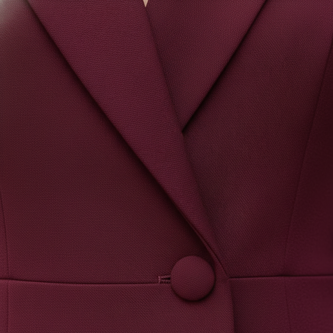 Abito Donna Lungo con Bottoni