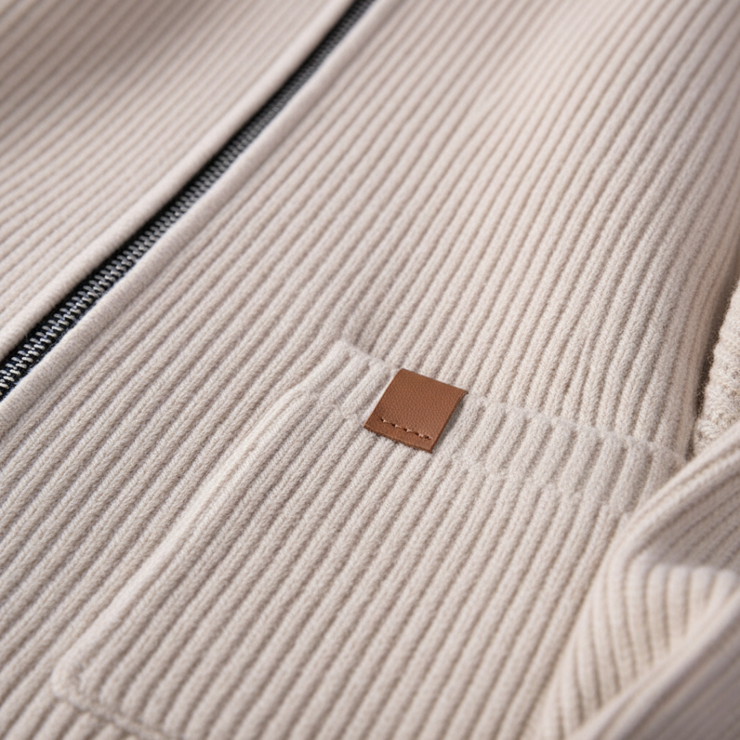 Cardigan Uomo Collo Alto