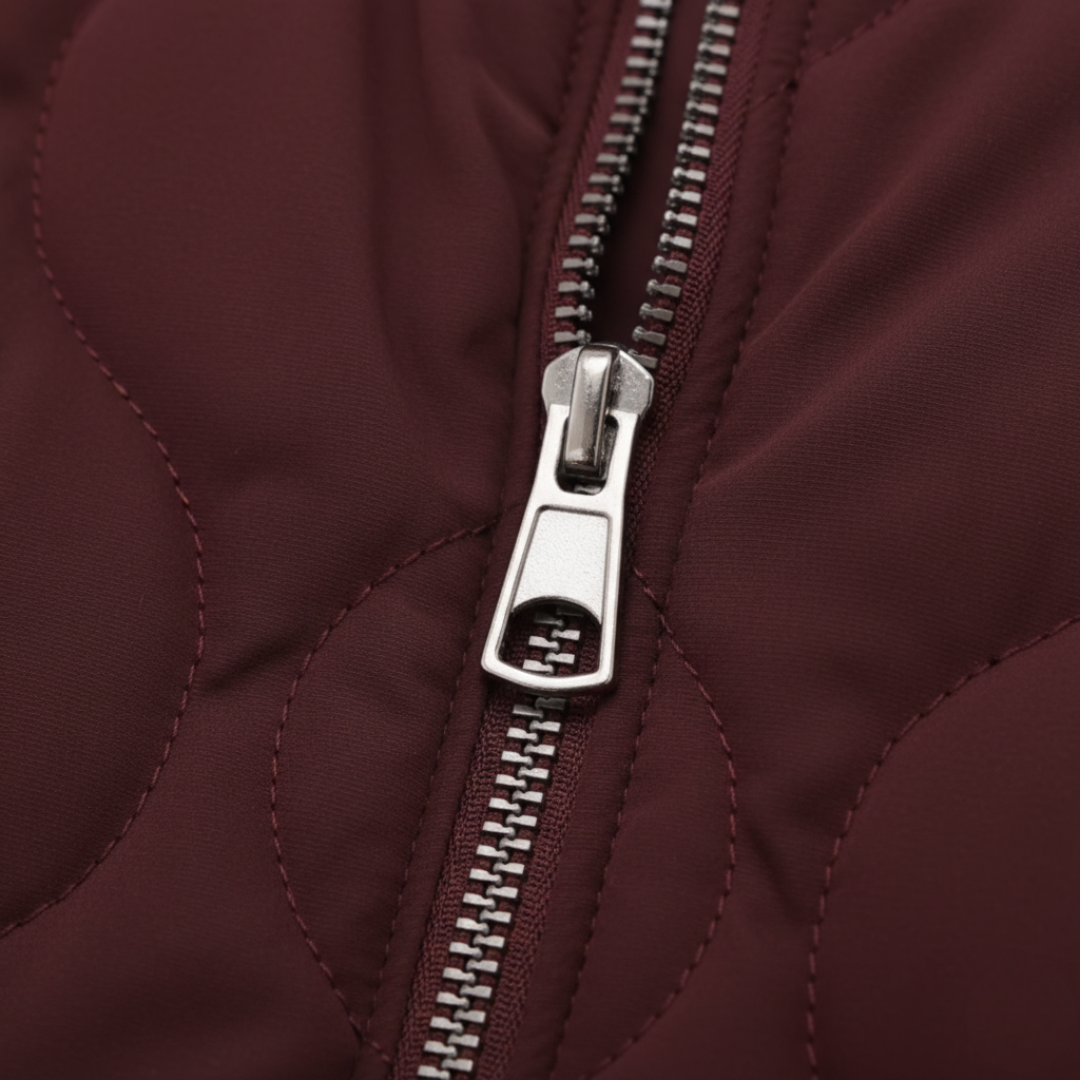 Giubbotto Donna Trapuntato Imbottito Collo Alto