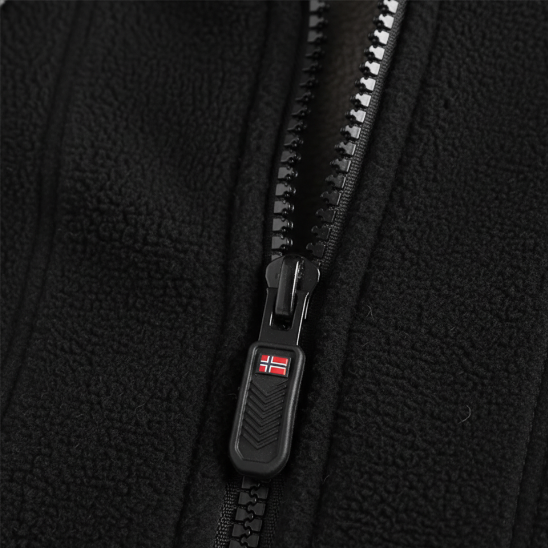 Giacca Fleece Uomo con Zip e Collo Alto Disponibil