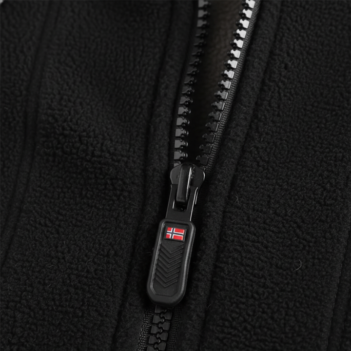 Giacca Fleece Uomo con Zip e Collo Alto Disponibil