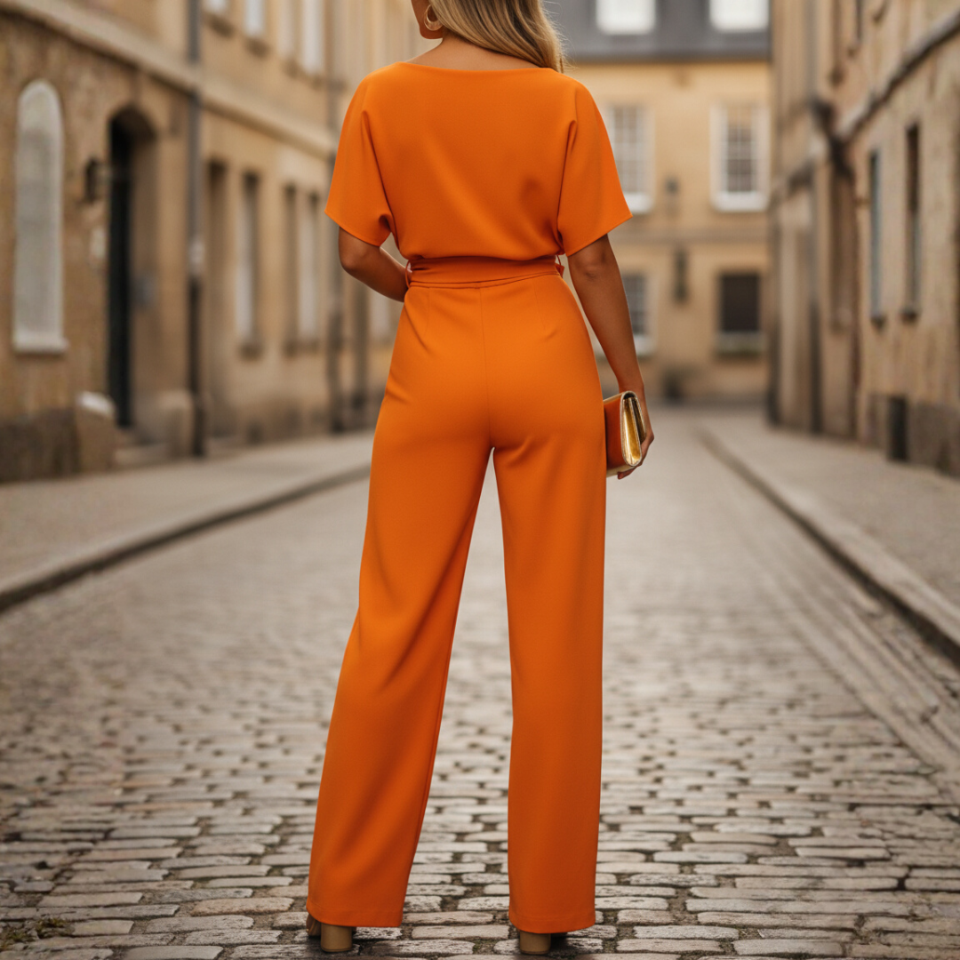 Women's Jumpsuit with Belt