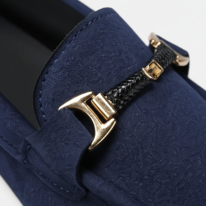 Mocassini Uomo in Pelle con Fibbia Disponibili