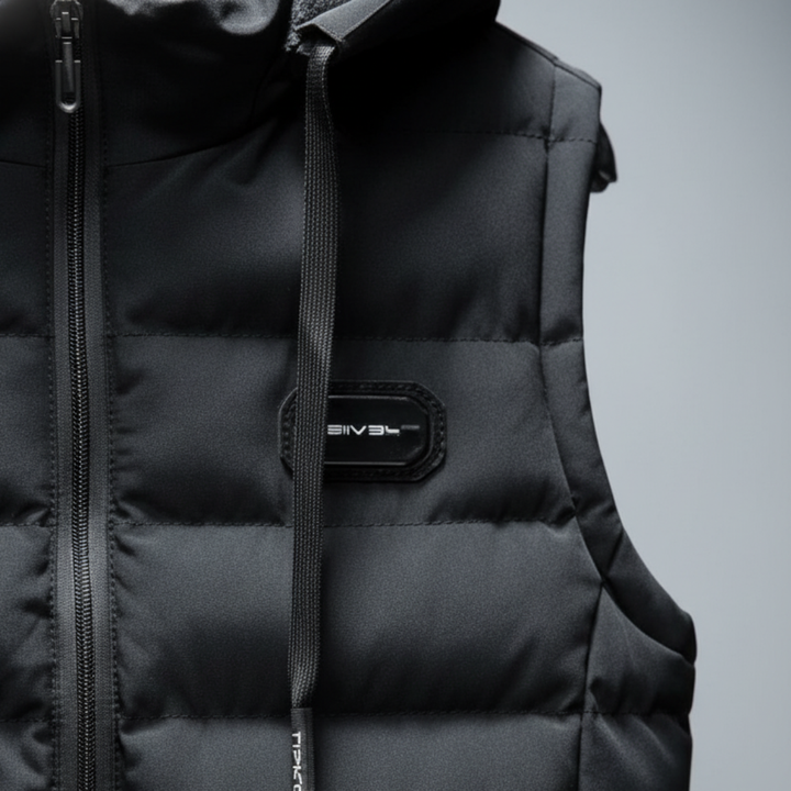 Gilet Uomo Piumino con Cappuccio