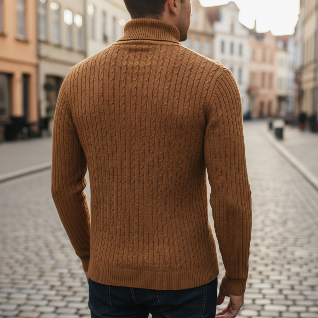 Maglione Uomo Collo Alto