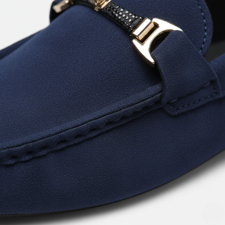 Mocassini Uomo in Pelle con Fibbia Disponibili