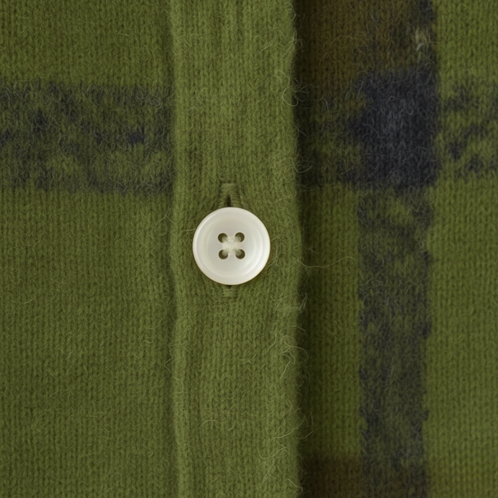 Maglione Donna Cardigan Checkered