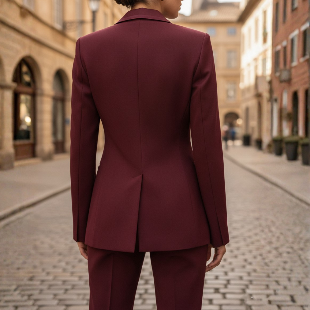 Tailleur Donna Tre Pezzi in Materiale di Alta Qualità