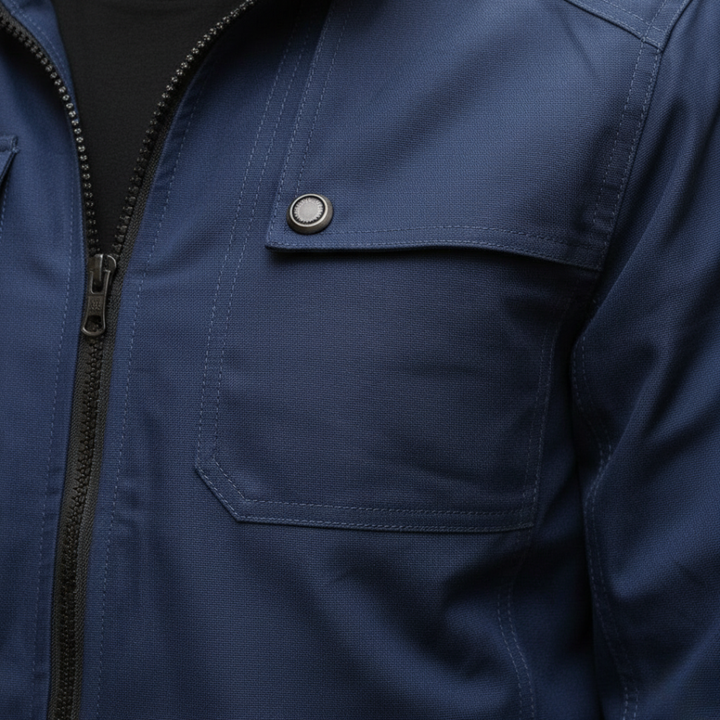 Herren Bomberjacke winddicht casual mit Reißverschluss