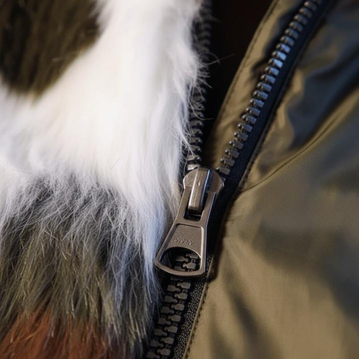 Gilet Uomo in Pelliccia Sintetica con Cappuccio Disponibile