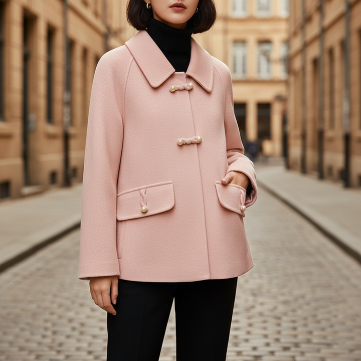 Giacca Corto Donna in Mischia di Lana