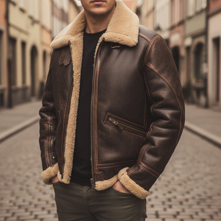 Giacca Uomo Invernale con Cappuccio e Fodera