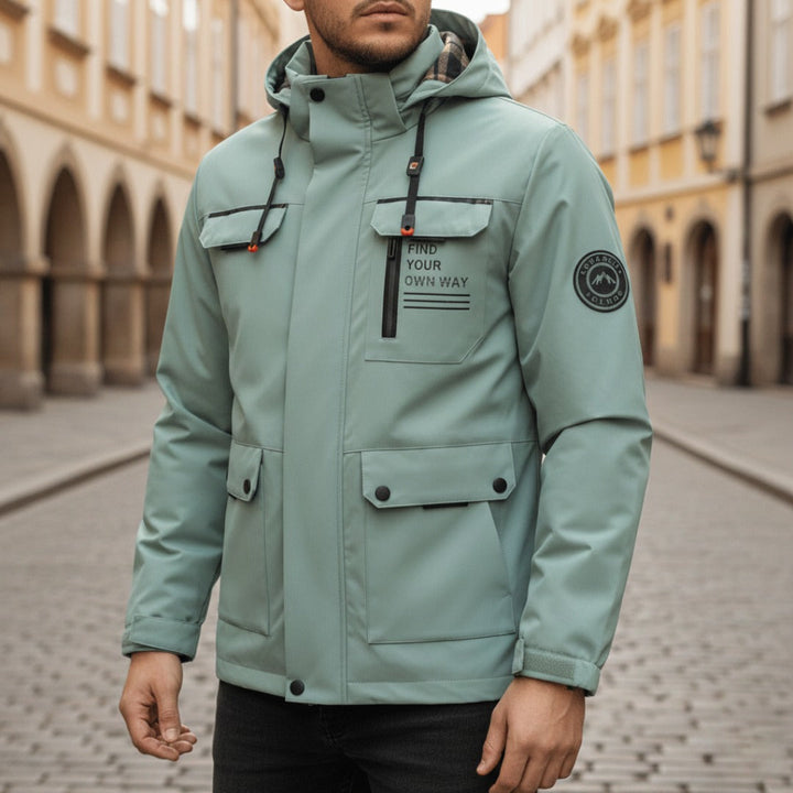 Giacca invernale da uomo con cappuccio – Parka elegante