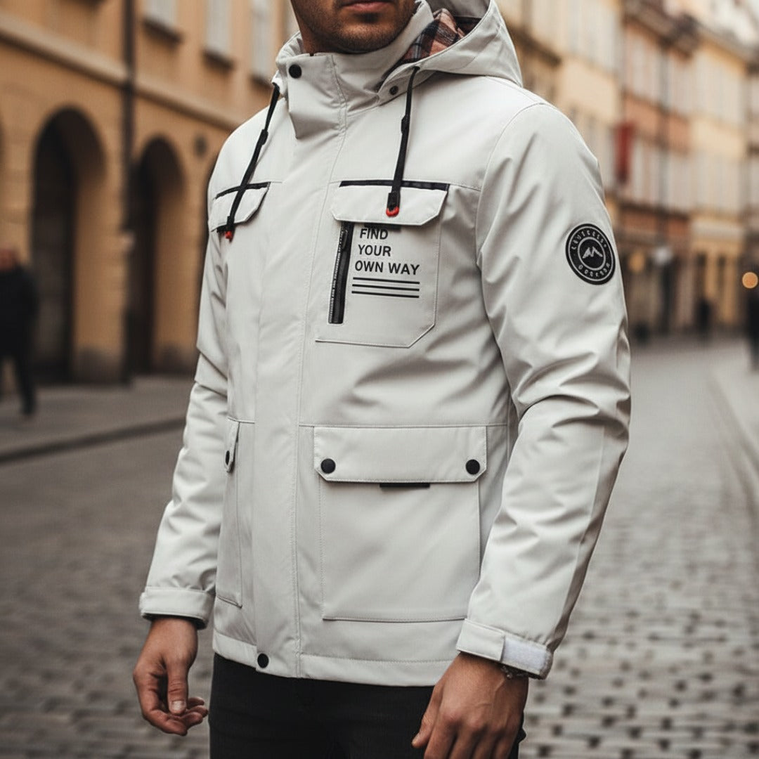 Giacca invernale da uomo con cappuccio – Parka elegante