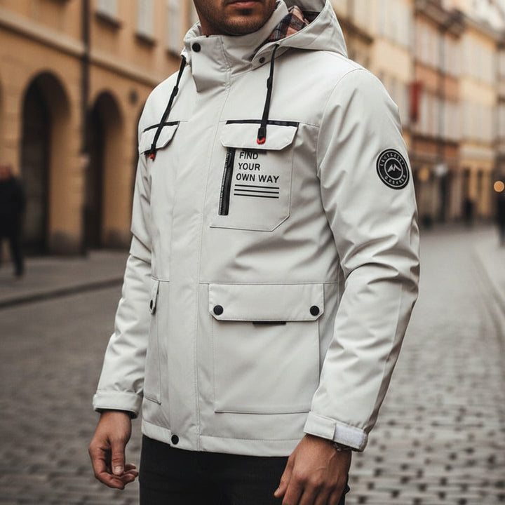 Giacca invernale da uomo con cappuccio – Parka elegante