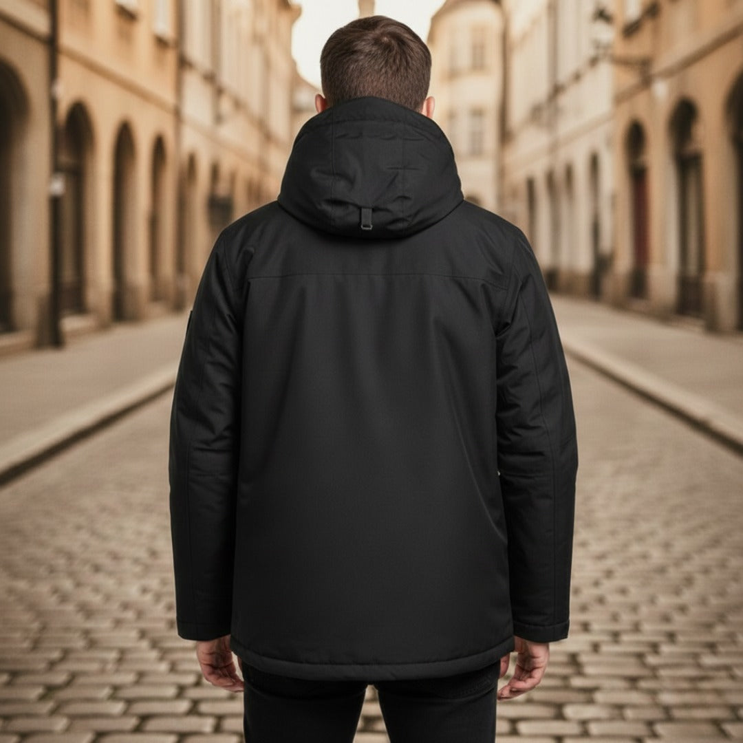 Giacca invernale da uomo con cappuccio – Parka elegante