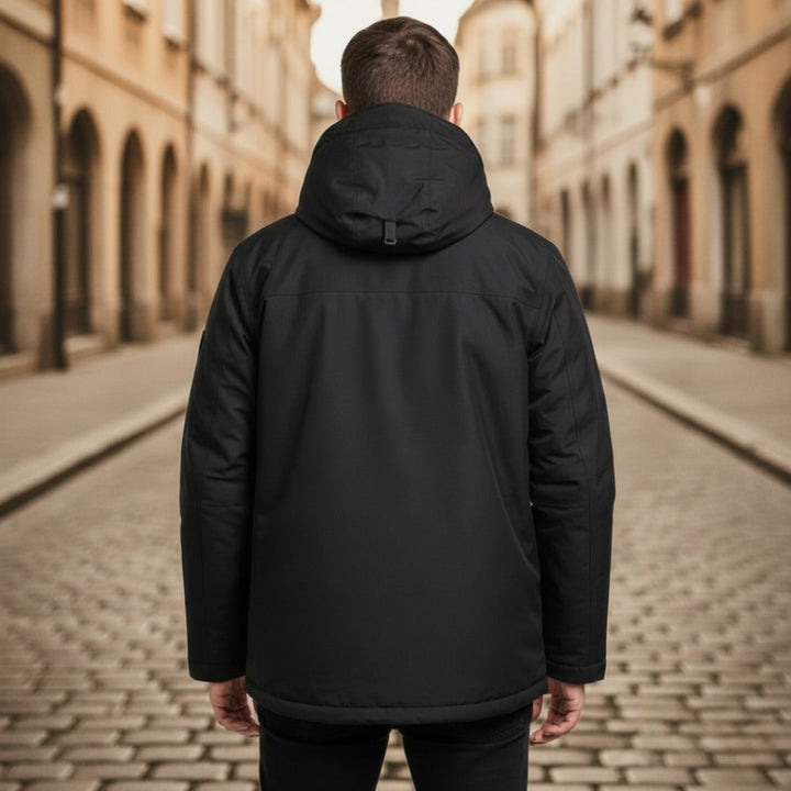 Giacca invernale da uomo con cappuccio – Parka elegante