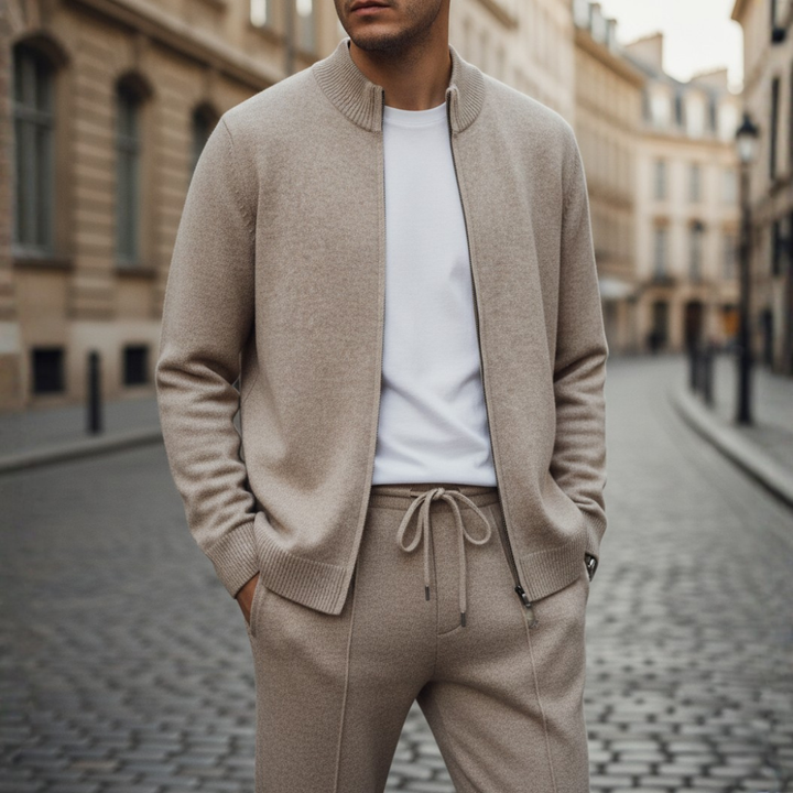 Set Tuta Uomo in Filato Morbido