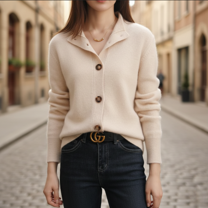 Cardigan da donna con bottoni