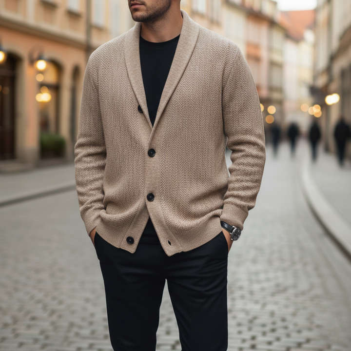 Cardigan Uomo in Maglia – Giacca Invernale Elegante