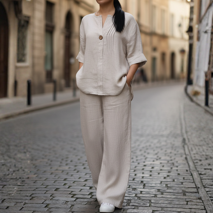 Completo Donna Lino Estivo