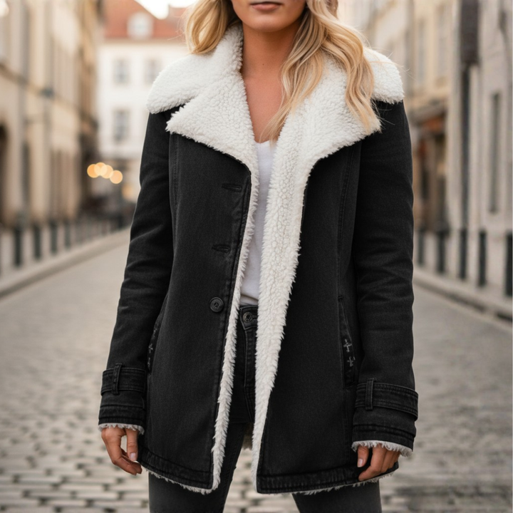 Giacca Donna Invernale con Colletto in Pelliccia – Giacca Calda e Comoda