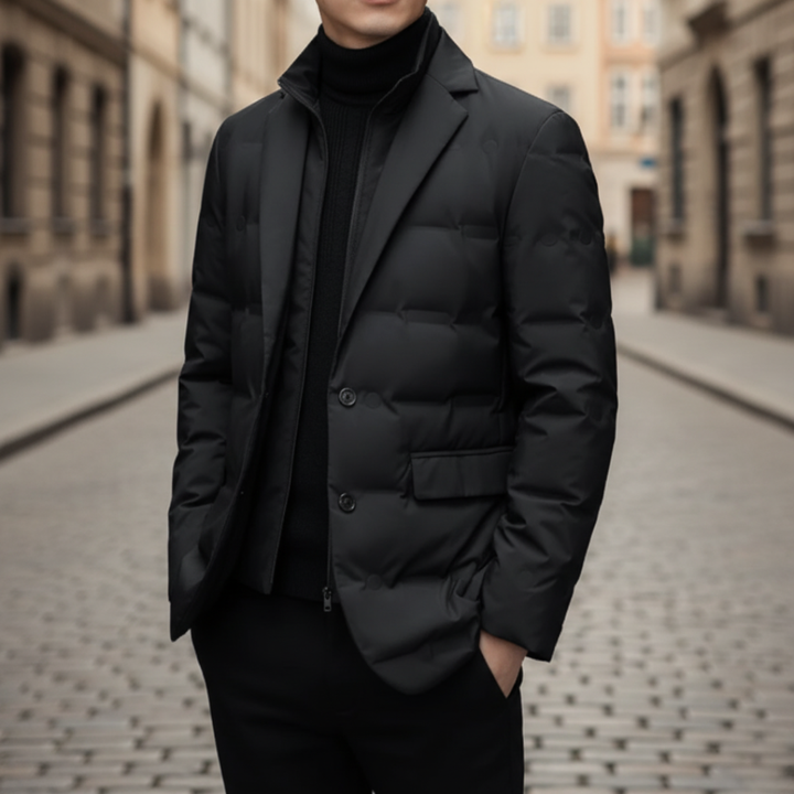 Giacca uomo casual imbottita manica lunga