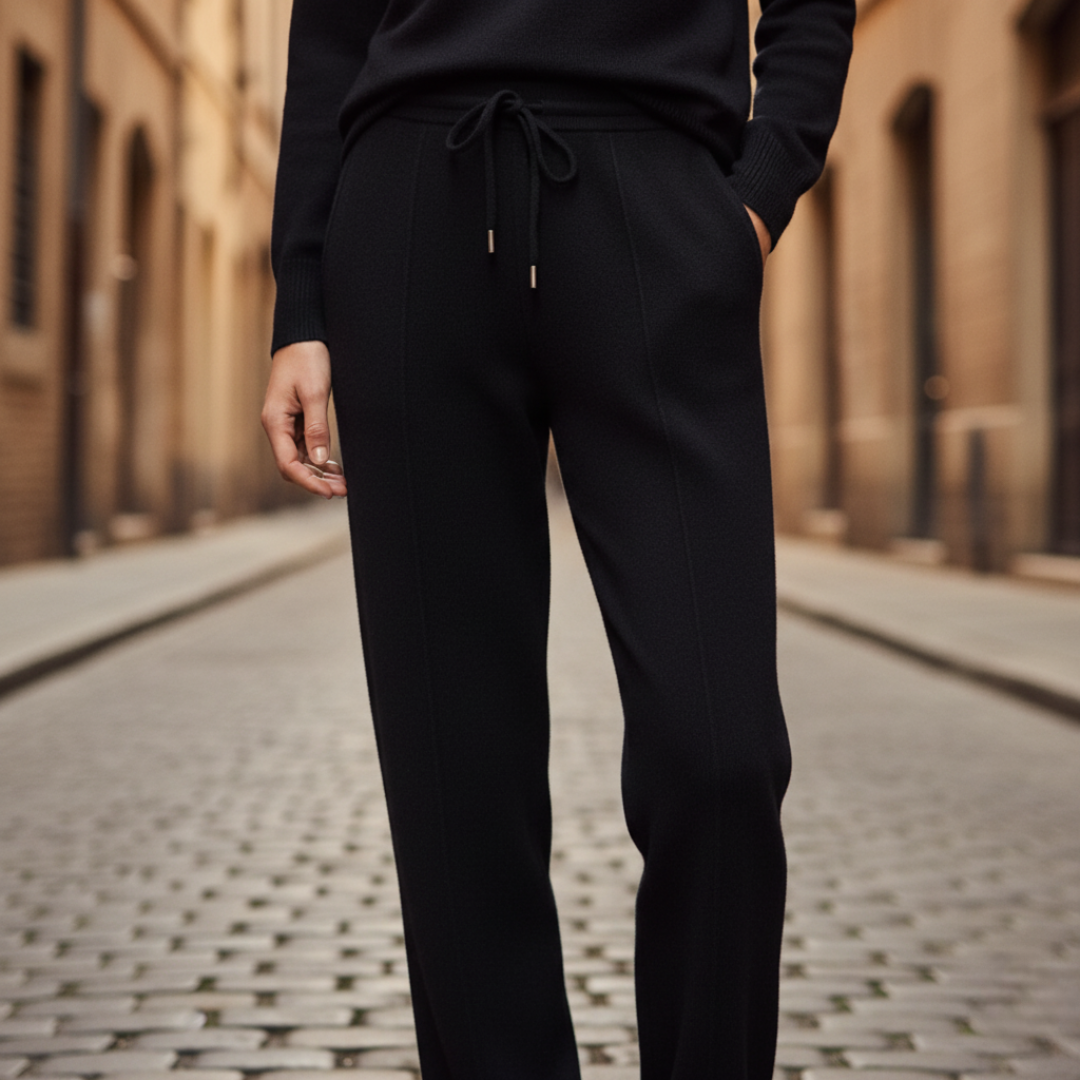 Pantaloni donna in tessuto morbido