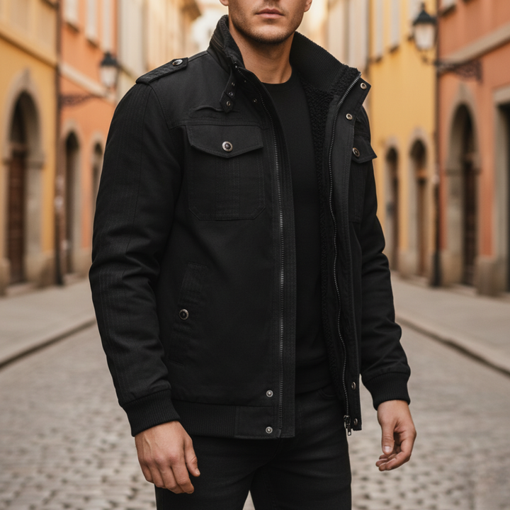 Giubbotto da uomo con zip