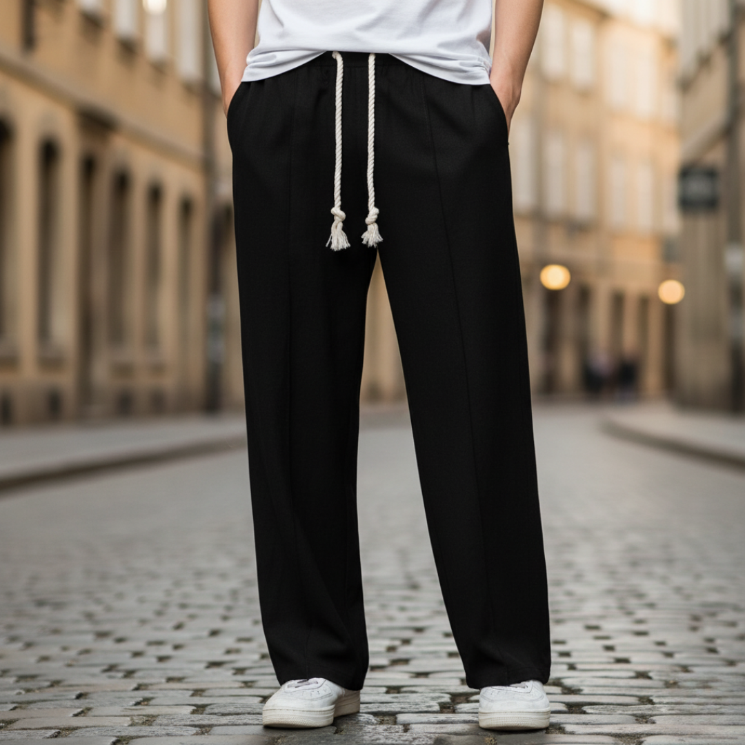 Pantaloni Uomo Con Coulisse